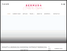 Tablet Screenshot of bermuda-wedding.com